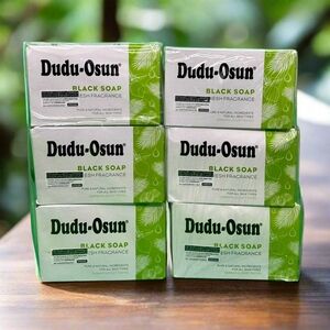Dudu-Osun Black Soap with Fresh Fragrance Pack Of 6